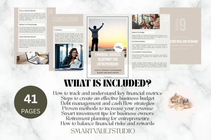 Financial Success Blueprint For Entrepreneurs