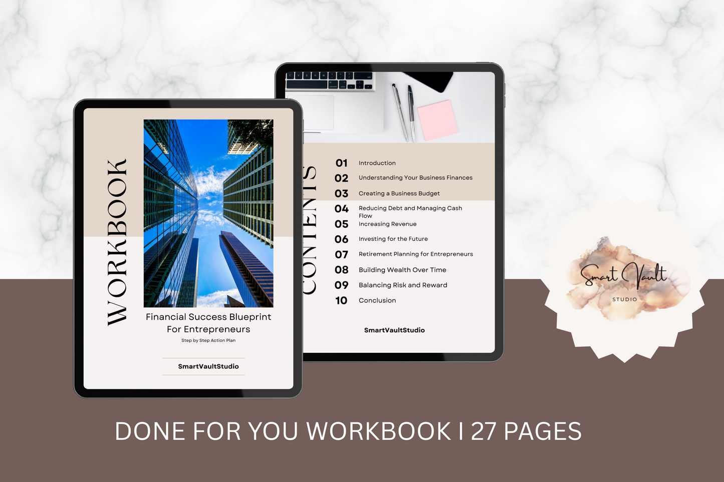 Financial Success Blueprint for Entrepreneurs - Workbook