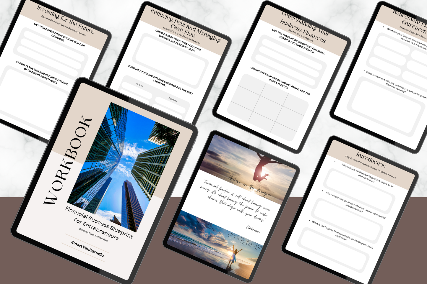 Financial Success Blueprint for Entrepreneurs - Workbook