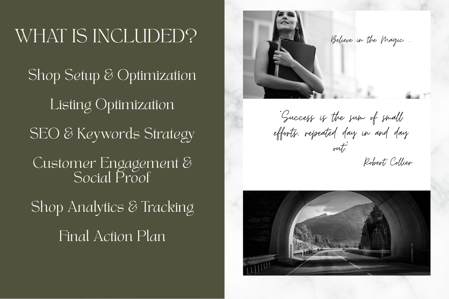 Etsy SEO Audit Workbook