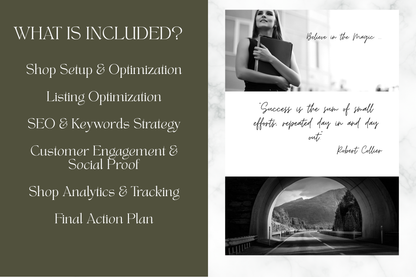 Etsy SEO Audit Workbook
