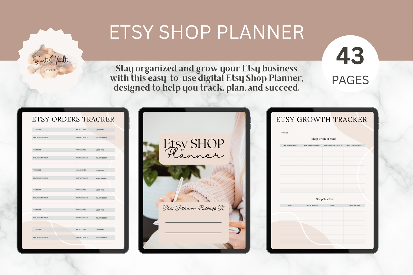 Etsy Shop Planner