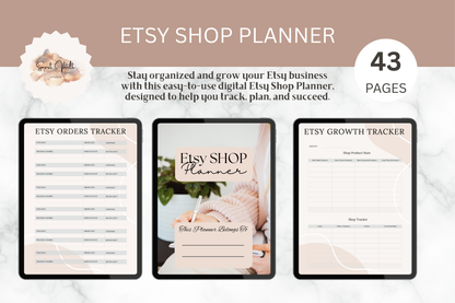 Etsy Shop Planner