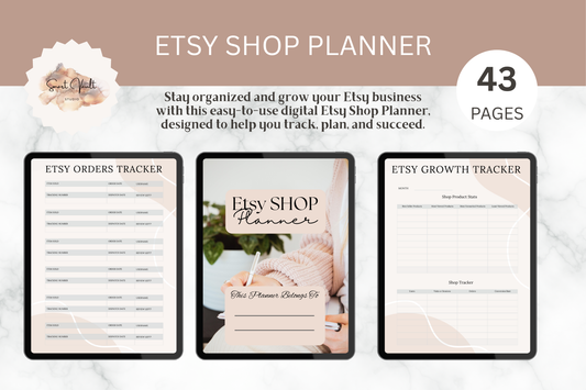 Etsy Shop Planner