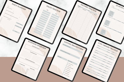 Etsy Shop Planner