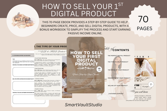 How To Sell Your First Digital Product
