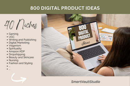 800 Digital Product Ideas