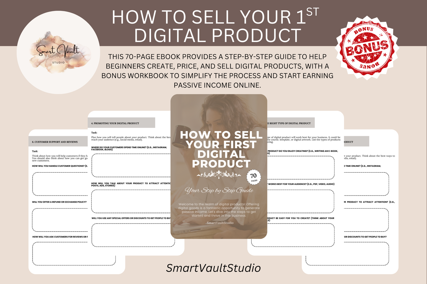 How To Sell Your First Digital Product